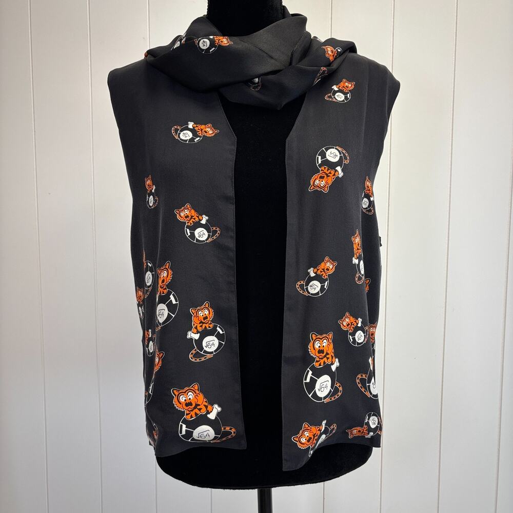 Echo Princeton University Class of‎ 1964 Silk Vest Scarf Set & Polo Shirt Size M
